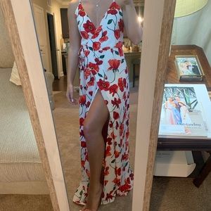 Gianni Bini Floral Wrap dress